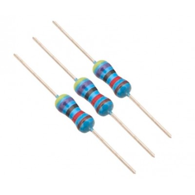 150K ohm Metal Film Resistance - 1%- 1/4 Watt - 3 Pieces Pack