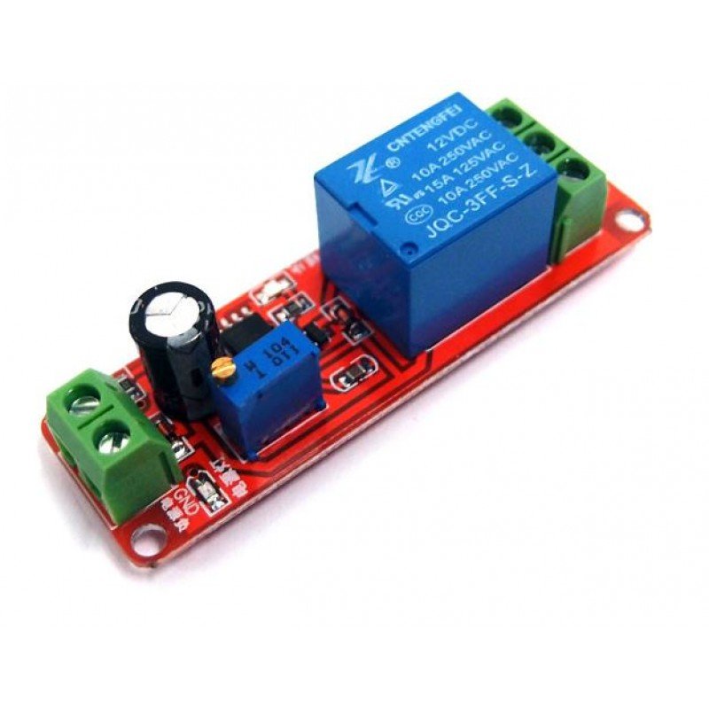 NE555 Delay Timer Switch Adjustable 0-10 Sec 12V Relay Module buy ...